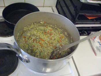 Sipulin hauduttaminen